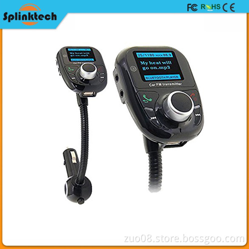 T10 Wireless Bluetooth3.0 Car MP3 FM Transmitter AUX USB Disk Charger Handsfree